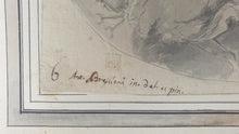 Load image into Gallery viewer, Antonio Bresciani Italian School 18th.Century Pen Ink And Wash Drawing
