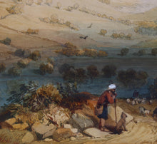 Load image into Gallery viewer, John Wykeham Archer 19th.Century Topographical Watercolour Drawing Jerusalem 1842
