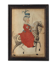 Load image into Gallery viewer, German School 18th.Century Equestrian Portraits Of Noblewomen Circa.1780
